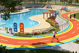 Jogging Trails at Danube ASPIRZ